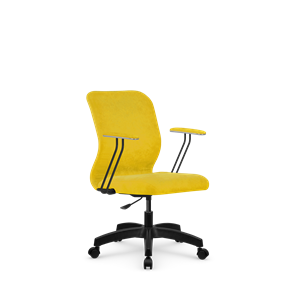 Компьютерное кресло SU-Mr-4/подл.079/осн.005 желтый в Южно-Сахалинске