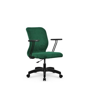 Кресло компьютерное SU-Mr-4/подл.109/осн.005 зеленый в Южно-Сахалинске