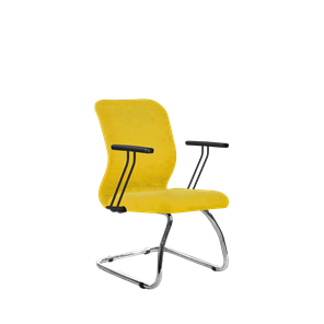 Кресло компьютерное SU-Mr-4/подл.109/осн.007 желтый в Южно-Сахалинске