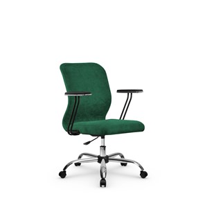 Офисное кресло SU-Mr-4/подл.110/осн.006 зеленый в Южно-Сахалинске