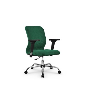 Офисное кресло SU-Mr-4/подл.200/осн.006 зеленый в Южно-Сахалинске