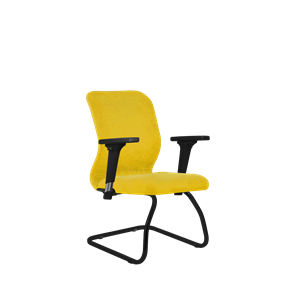 Кресло компьютерное SU-Mr-4/подл.200/осн.008 желтый в Южно-Сахалинске