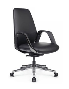 Офисное кресло Napoli-M (YZPN-YR021), черная кожа в Южно-Сахалинске