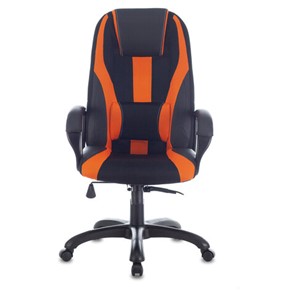 Компьютерное кресло Brabix Premium Rapid GM-102 (экокожа/ткань, черно/оранжевое) в Южно-Сахалинске