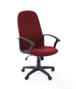 Офисное кресло CHAIRMAN 289, ткань, цвет бордо в Южно-Сахалинске