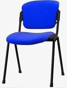 Офисное кресло ERA BLACK C38 синий в Южно-Сахалинске