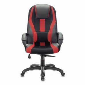 Компьютерное кресло Brabix Premium Rapid GM-102 (экокожа/ткань, черное/красное) в Южно-Сахалинске