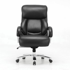 Офисное кресло Brabix Premium Pride HD-100 (натуральная кожа, черное) 531940 в Южно-Сахалинске