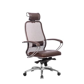 Офисное кресло Samurai SL-2.04, темно-коричневый в Южно-Сахалинске
