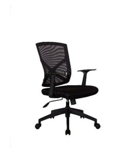 Кресло компьютерное Riva Chair 698, Цвет черный в Южно-Сахалинске