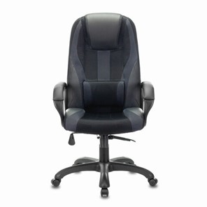 Компьютерное кресло Brabix Premium Rapid GM-102 (экокожа/ткань, черное/серое) 532105 в Южно-Сахалинске