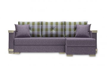 Угловой диван Serena 210 (Uno roze grey + kenturi sage) в Южно-Сахалинске