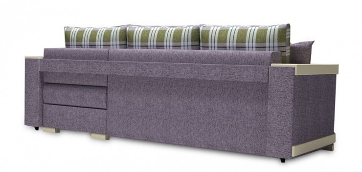 Угловой диван Serena 210 (Uno roze grey + kenturi sage) в Южно-Сахалинске - изображение 1