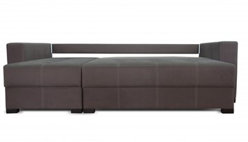 Угловой диван Fashion soft 210 (Uno grey + Brix latte) в Южно-Сахалинске - предосмотр 1