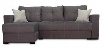 Угловой диван Fashion soft 210 (Uno grey + Brix latte) в Южно-Сахалинске - предосмотр