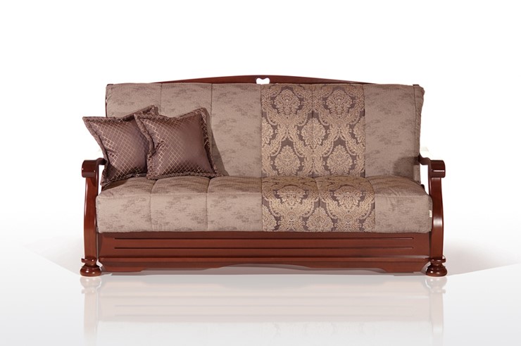Прямой диван Фрегат 01-130 ППУ в Южно-Сахалинске - изображение 1