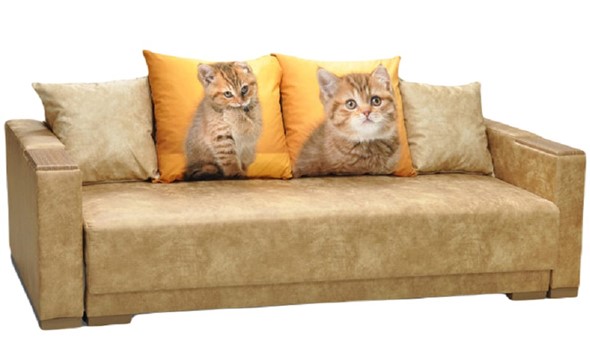 Прямой диван Комбо 3 БД, Боннель в Южно-Сахалинске - изображение