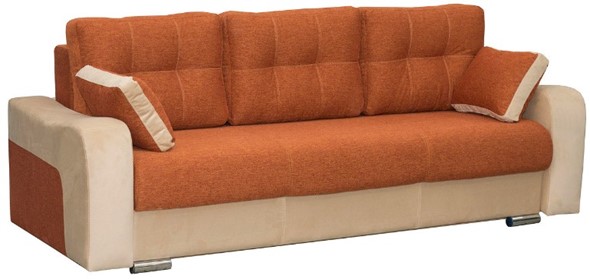 Прямой диван Соната 5 БД М (Тик-так) в Южно-Сахалинске - изображение