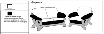 Прямой диван Верона трехместный, седафлекс в Южно-Сахалинске - предосмотр 10