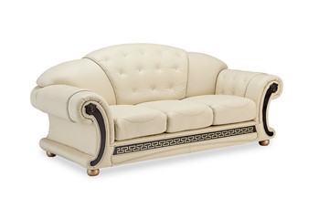 Раскладной диван Versace (3-х местный) white в Южно-Сахалинске