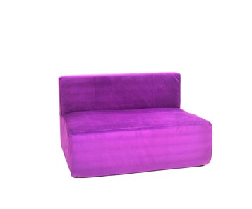Кресло бескаркасное Тетрис 100х80х60, фиолетовое в Южно-Сахалинске