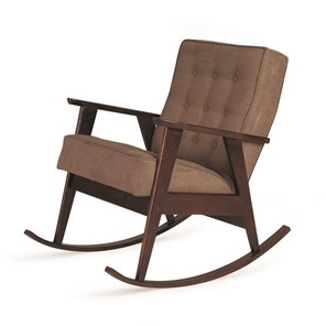 Кресло-качалка Ретро (темный тон / 05 - коричневый) в Южно-Сахалинске