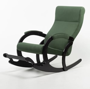 Кресло-качалка Марсель, ткань Amigo Green 33-Т-AG в Южно-Сахалинске