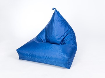 Кресло-мешок КлассМебель Пирамида, синий в Южно-Сахалинске