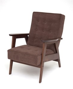 Кресло Ретро (темный тон / RS32 - коричневый) в Южно-Сахалинске