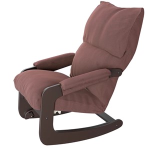 Кресло Трансформер Амадео ВСК №81 (каркас венге, сиденье коричнево-розовое) в Южно-Сахалинске