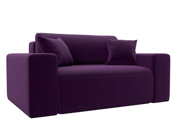 Кресло в гостиную Лига-036, Фиолетовый (Микровельвет) в Южно-Сахалинске