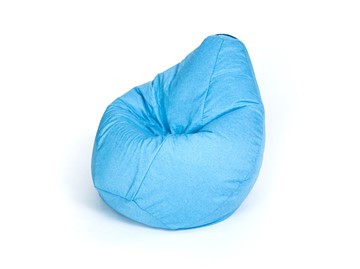 Кресло-мешок Хоум среднее, голубое в Южно-Сахалинске