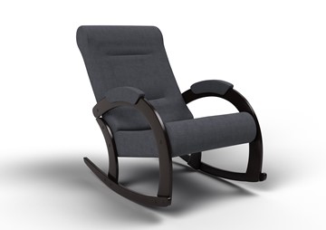 Кресло-качалка Венето,ткань AMIGo графит 13-Т-ГР в Южно-Сахалинске