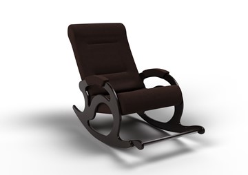Кресло-качалка Тироль, ткань AMIGo шоколад 12-Т-Ш в Южно-Сахалинске