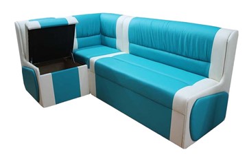 Угловой кухонный диван Квадро 4 со спальным местом в Южно-Сахалинске - предосмотр 1