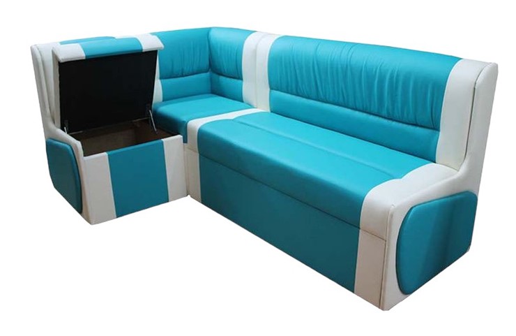 Угловой кухонный диван Квадро 4 со спальным местом в Южно-Сахалинске - изображение 1