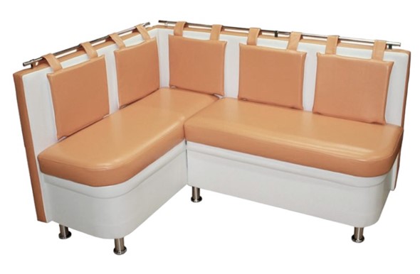 Угловой кухонный диван Модерн (с коробами) в Южно-Сахалинске - изображение