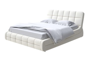 Двуспальная кровать Corso-6 200х200, Искусственная шерсть (Лама Лён) в Южно-Сахалинске