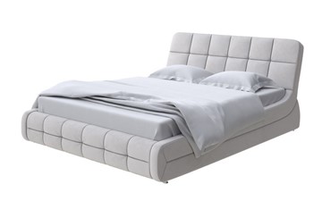 Кровать двуспальная Corso-6 200х200, Велюр (Ultra Серый камень) в Южно-Сахалинске
