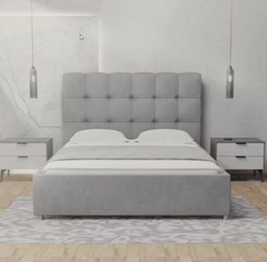 Кровать в спальню Модерна 160х200 с подъемным механизмом и дном в Южно-Сахалинске