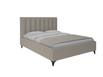 Кровать 2-спальная с подъемным механизмом Боринское Венеция 1400, Бежевый в Южно-Сахалинске