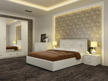 Кровать в спальню Adele размер 180*200 с основанием в Южно-Сахалинске - предосмотр 2