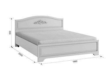 Двуспальная кровать 1.6 (комфорт) Белла (1600х2000) в Южно-Сахалинске - предосмотр 4