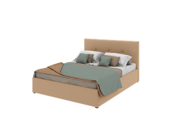Кровать 1-спальная Соня Бэлль 120х200 с ортопедическим основанием velutto 02 в Южно-Сахалинске