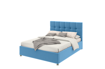 Кровать в спальню Модерна 120х200 с ортопедическим основанием velutto 47 в Южно-Сахалинске