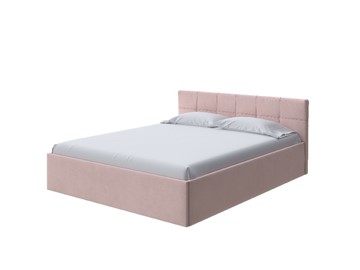 Спальная кровать Domo Plus 140х200, Велюр (Ultra Розовый мусс) в Южно-Сахалинске