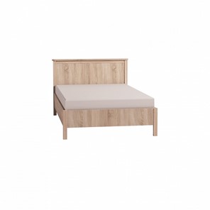 Спальная кровать Sherlock 44 + 4.1 Основание с гибкими ламелями дерево 1200, Дуб Сонома в Южно-Сахалинске