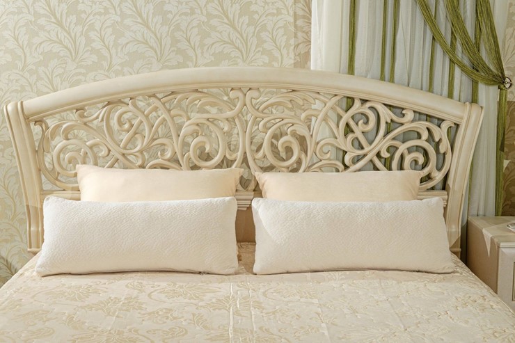 Гарнитур в спальню Александрия, кровать, 2 тумбочки, Ленто в Южно-Сахалинске - изображение 2