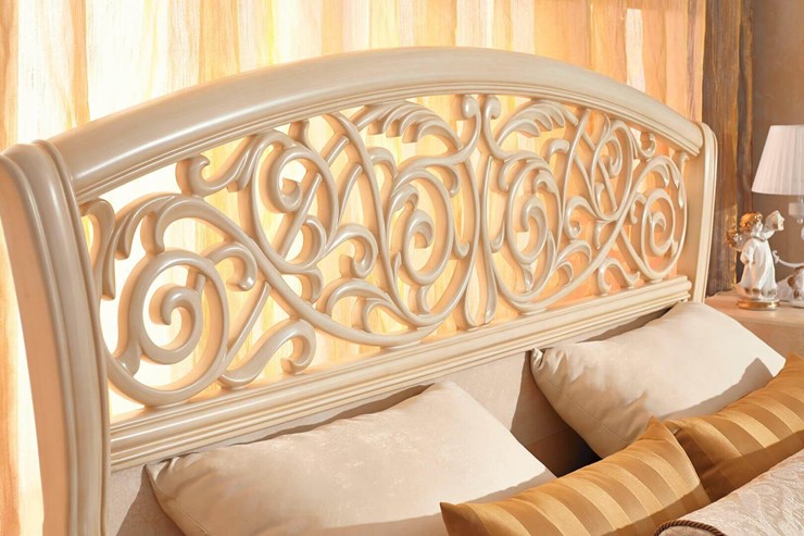 Гарнитур в спальню Александрия, кровать, 2 тумбочки, Ленто в Южно-Сахалинске - изображение 7