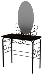 Дамский столик черный, венге в Южно-Сахалинске